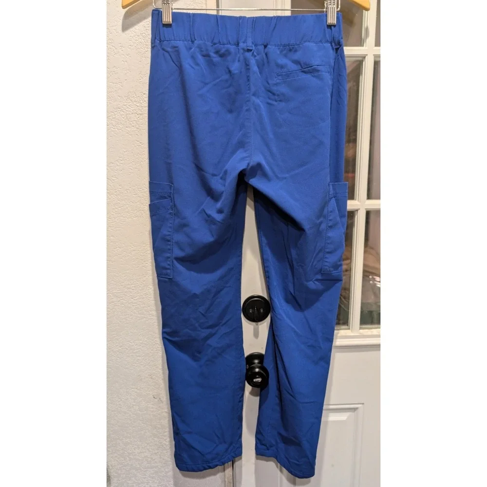 Lot of 2Greys Anatomy By Barco size XS Navy Blue and Royal Blue Scrub Pants 0111